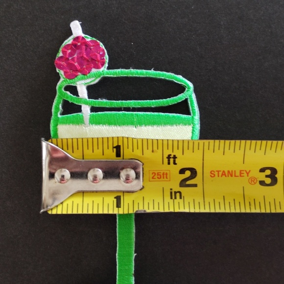 Sequined & Beaded Iron On Appliques Bundle of 3 - Picture 12 of 16